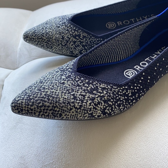 Rothy’s the Point Slate Metallic (retired) - Picture 5 of 6